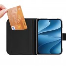 Dux Ducis Skin Pro Series Flip deksel iPhone Duo Svart thumbnail