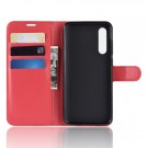 Lommebok deksel for Xiaomi Mi 9 rød thumbnail