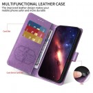 Lommebok deksel for Samsung Galaxy S26 Ultra 5G - Blomster Lilla thumbnail