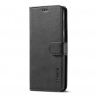 LC.IMEEKE Lommebok deksel for Samsung Galaxy S21+ plus 5G svart thumbnail