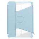 Tech-Flex Deksel i lær Roterende til Samsung Galaxy Tab S9 FE / S10 FE Sky Blue thumbnail