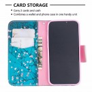 Lommebok deksel for iPhone 12 Mini - Rosa blomster thumbnail