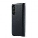 DG.Ming 2-i-1 Lommebok-deksel I Lær Sony Xperia 1 VI svart thumbnail