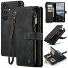 CaseMe multifunksjonell Lommebok deksel Samsung Galaxy S24+ Plus 5G svart thumbnail