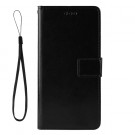Lommebok deksel for Motorola Moto G100 5G svart thumbnail
