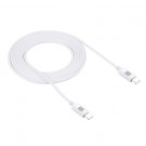HAWEEL USB-C til USB-C 25W Hurtiglader kabel 2m - Hvit thumbnail