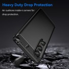 Tech-Flex TPU Deksel Carbon for Sony Xperia 1 VI svart thumbnail