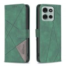 Binfen Lommebok deksel Stitching for Motorola Moto G75 5G grønn thumbnail