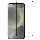 Herdet glass skjermbeskytter heldekkende Galaxy S25+ plus 5G svart kant thumbnail