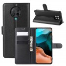 Lommebok deksel til Xiaomi Poco F2 Pro svart thumbnail