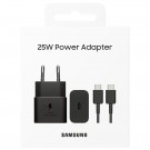 Samsung hurtiglader GaN USB-C Vegglader & USB-C Kabel 25W - Svart thumbnail