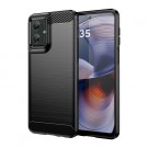 Tech-Flex TPU Deksel Carbon Motorola Moto G55 5G svart thumbnail