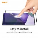 Enkay Hat-Prince Buet herdet Glass skjermbeskytter Galaxy Note 20 Ultra svart kant thumbnail