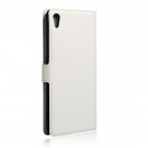 Lommebok deksel for Sony Xperia XA Ultra hvit thumbnail