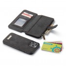 CaseMe 2-i-1 Lommebok deksel iPhone 13 Pro Max svart thumbnail