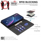 Lommebok deksel for Motorola Moto G75 5G svart thumbnail