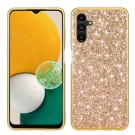 Fashion TPU Deksel Glitter Powder Samsung Galaxy S23 FE 5G - Gull thumbnail