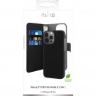 Puro 2-i-1 Magnetisk Lommebok-deksel iPhone 13 Pro svart thumbnail