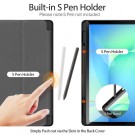 DUX DUCIS Deksel Domo Series Samsung Galaxy Tab S10 FE+ plus Svart thumbnail