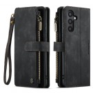 CaseMe multifunksjonell Lommebok deksel Samsung Galaxy S24+ Plus 5G svart thumbnail