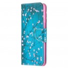 Lommebok deksel for Samsung Galaxy S21+ plus 5G - Rosa blomster thumbnail