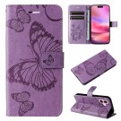 Lommebok deksel til iPhone 16 - Lilla Butterfly thumbnail