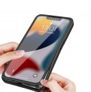 Tech-Flex TPU Deksel 360° beskyttelse for iPhone 14 svart thumbnail