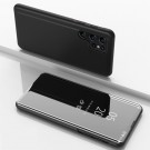 Mirror View Flip deksel Samsung Galaxy S25 Ultra 5G svart thumbnail