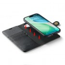 DG.Ming 2-i-1 Lommebok-deksel I Lær iPhone 17 Air svart thumbnail