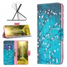 Lommebok deksel for Samsung Galaxy A14 5G/4G - Rosa blomster thumbnail