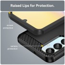 Tech-Flex TPU Deksel Carbon for Samsung Galaxy A56 5G svart thumbnail