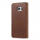 Lommebok deksel for Samsung Galaxy S7 Edge brun thumbnail
