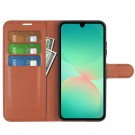 Lommebok deksel for Samsung Galaxy A27 5G brun thumbnail