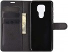 Lommebok deksel for Motorola Moto G9 Play/Moto E7 Plus svart thumbnail