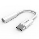 ENKAY USB-C til 3,5 mm Audio Adapter - Hvit thumbnail