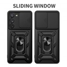 Tech-Flex TPU + PC Deksel med Ring Grep Samsung Galaxy S23 5G svart thumbnail