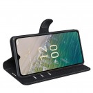 Lommebok deksel for Nokia C32 svart thumbnail