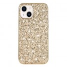 Fashion TPU Deksel Glitter Powder iPhone 14 Plus - Gull thumbnail