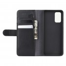 Lommebok deksel ekte Lær for Samsung Galaxy S20 5G svart thumbnail