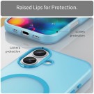 Tech-Flex Frosted TPU Deksel for iPhone 17 MagSafe - Blå thumbnail