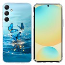 Fashion TPU Deksel for Samsung Galaxy A16 - Blue Butterfly thumbnail