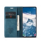 CaseMe flip Retro deksel for Samsung Galaxy S25 FE 5G blå thumbnail