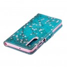 Lommebok deksel for Huawei P30 - Rosa blomster thumbnail