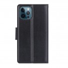 Hanmann Mill Serie Lommebok-deksel for iPhone 12 Pro Max svart thumbnail