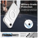 Tech-Flex Frosted TPU Deksel for iPhone 17 Air MagSafe - Hvit thumbnail
