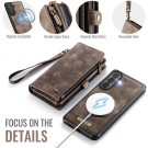 CaseMe 2-i-1 Lommebok deksel Samsung Galaxy S26+ plus 5G brun thumbnail