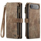 CaseMe multifunksjonell Lommebok deksel iPhone Air brun thumbnail
