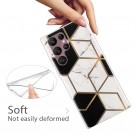 Fashion TPU Deksel for Samsung Galaxy S22 Ultra 5G - Marmor mønster thumbnail