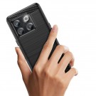 Tech-Flex TPU Deksel Carbon OnePlus 10T 5G svart thumbnail