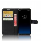 Lommebok deksel for Samsung Galaxy S8 Plus svart thumbnail